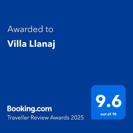 Villa Llanaj Берат Экстерьер фото